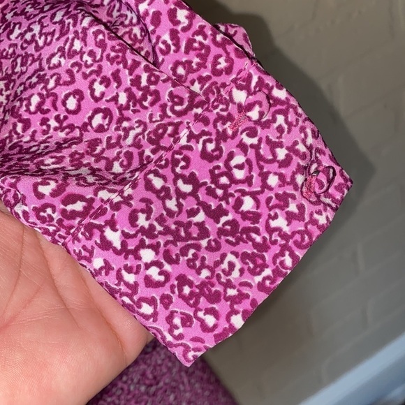 Who what wear‎ dress pink leopard animal print xxl long sleeve - Picture 4 of 7